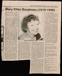 Mary Ellen Boudreau (1919-1996)