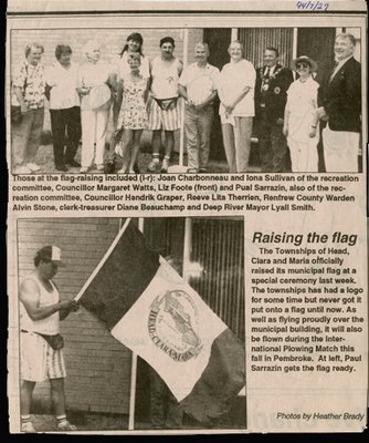 Raising the Flag