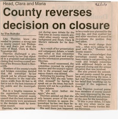 County Reverses Decision on Closure