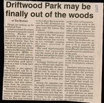 Driftwood Park may be Finally out of the Woods