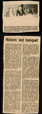 Historic Last Banquet