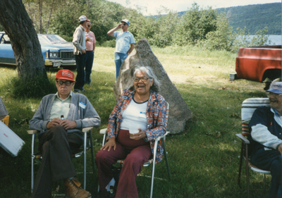 Seniors Picnic at Old Mackey's Park c. June 1985