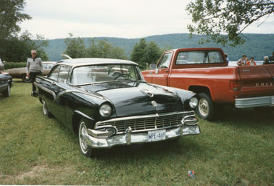 Restored Car Old Mackey's Park, Seniors Picnic c.1985