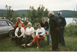 Group at Seniors Picnic, Old Mackey's Park c.1985