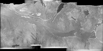 Aerial Photographs Upper Ottawa River in the Townships 1930s