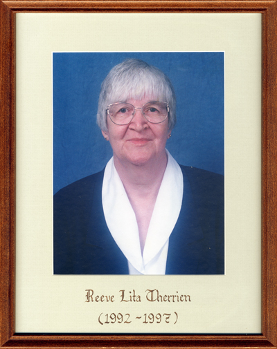 Lita Therrien, Reeve, Head, Clara and Maria Township c. 1992-1997