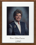 Colleen Clarriere, Reeve, Head, Clara and Maria Township c. 1998