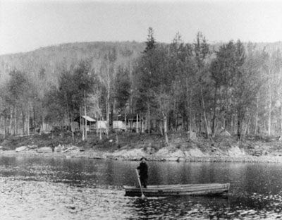 Jack Fisher on the Ottawa River