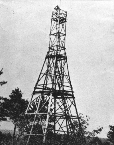 Fire Tower at Deux Rivierés