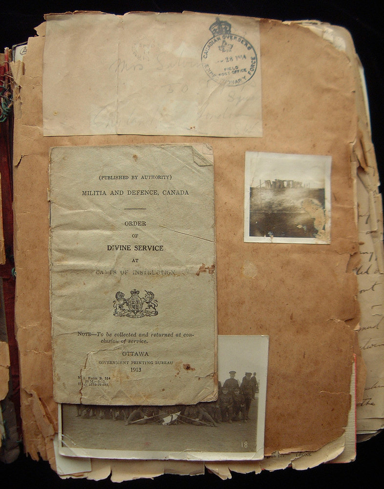 WWI Scrapbook - Hugh Salvin Calverley