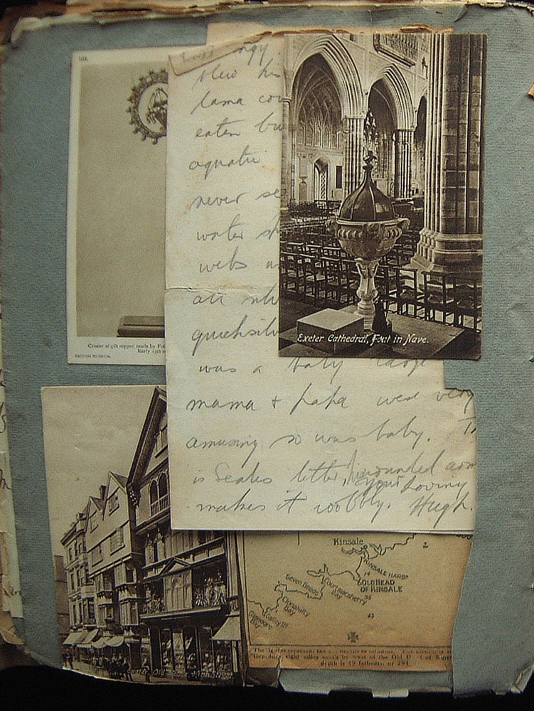 WWI Scrapbook - Hugh Salvin Calverley