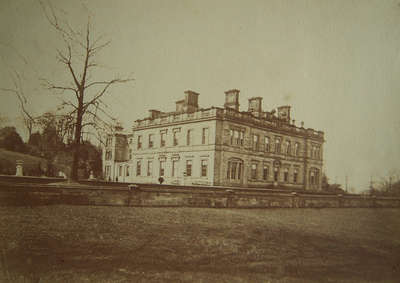 Oulton Hall brown Sepia