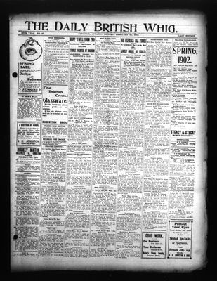 Daily British Whig (1850), 24 Feb 1902