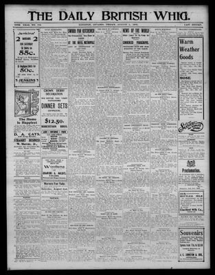 Daily British Whig (1850), 1 Aug 1902