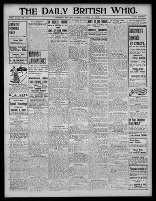 Daily British Whig (1850), 11 Aug 1902