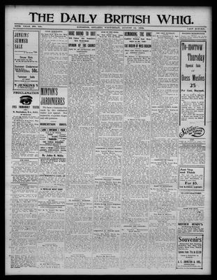 Daily British Whig (1850), 13 Aug 1902