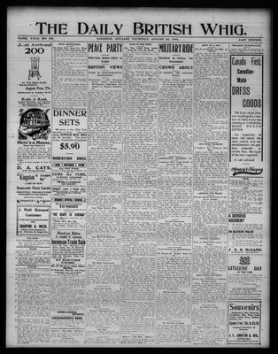 Daily British Whig (1850), 28 Aug 1902