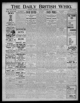 Daily British Whig (1850), 4 Sep 1902