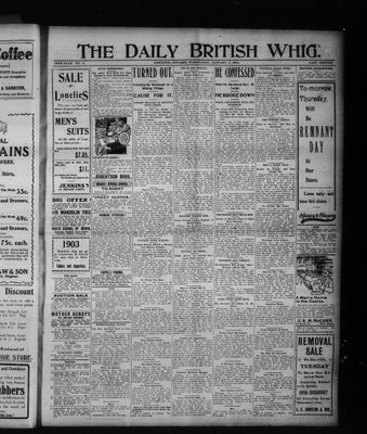 Daily British Whig (1850), 7 Jan 1903