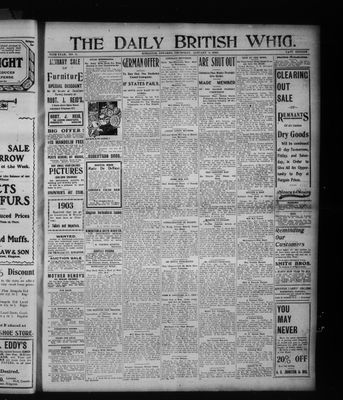 Daily British Whig (1850), 8 Jan 1903