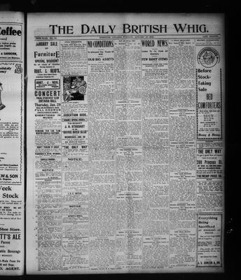 Daily British Whig (1850), 27 Jan 1903