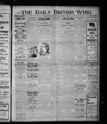 Daily British Whig (1850), 31 Jan 1903