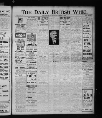 Daily British Whig (1850), 28 Feb 1903