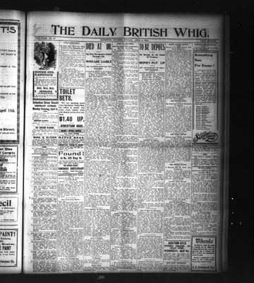 Daily British Whig (1850), 6 Apr 1903