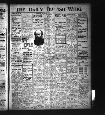 Daily British Whig (1850), 21 Aug 1903