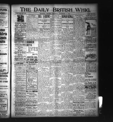 Daily British Whig (1850), 3 Sep 1903