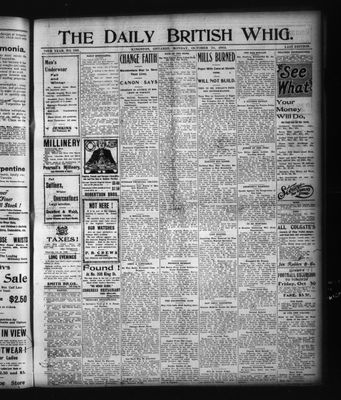 Daily British Whig (1850), 26 Oct 1903