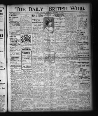 Daily British Whig (1850), 12 Nov 1903