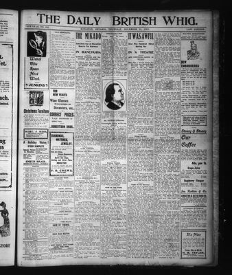 Daily British Whig (1850), 31 Dec 1903