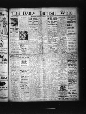 Daily British Whig (1850), 6 Apr 1905