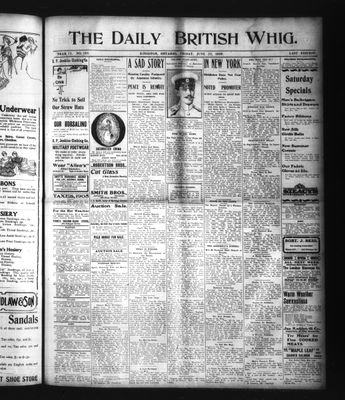 Daily British Whig (1850), 23 Jun 1905