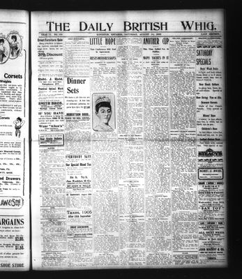 Daily British Whig (1850), 26 Aug 1905