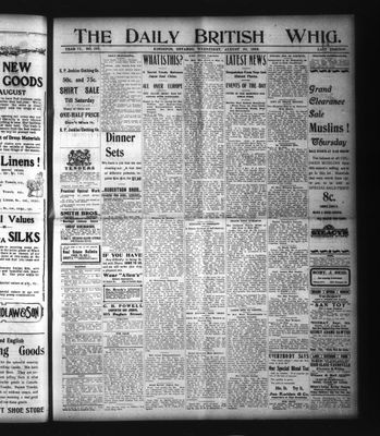 Daily British Whig (1850), 30 Aug 1905