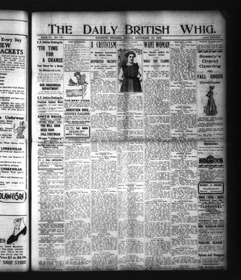 Daily British Whig (1850), 15 Sep 1905