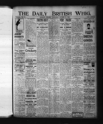 Daily British Whig (1850), 25 Oct 1905