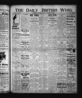 Daily British Whig (1850), 27 Oct 1905