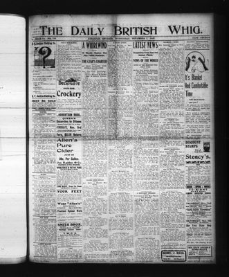 Daily British Whig (1850), 1 Nov 1905