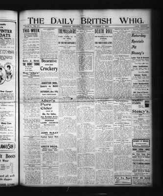 Daily British Whig (1850), 4 Nov 1905