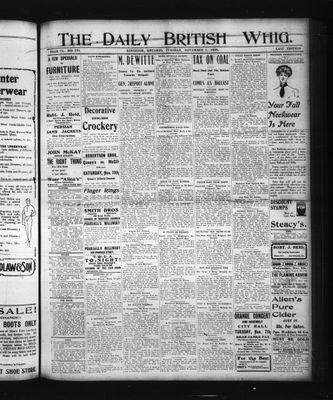 Daily British Whig (1850), 7 Nov 1905