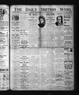 Daily British Whig (1850), 25 Nov 1905