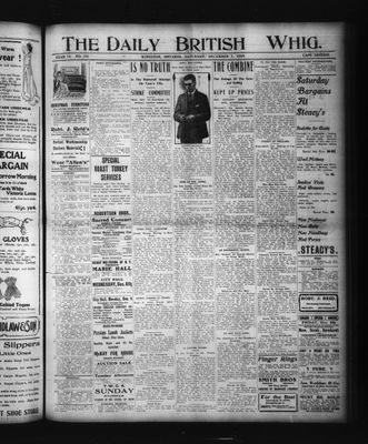 Daily British Whig (1850), 2 Dec 1905