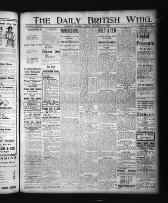 Daily British Whig (1850), 22 Dec 1905