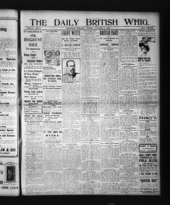 Daily British Whig (1850), 5 Jan 1906