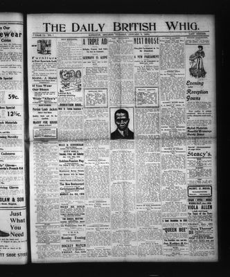 Daily British Whig (1850), 9 Jan 1906