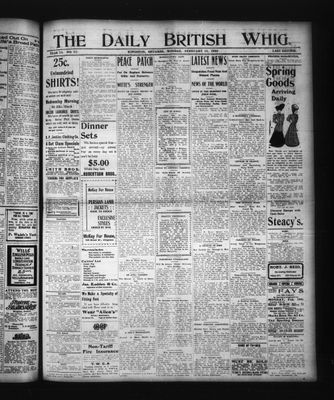 Daily British Whig (1850), 19 Feb 1906