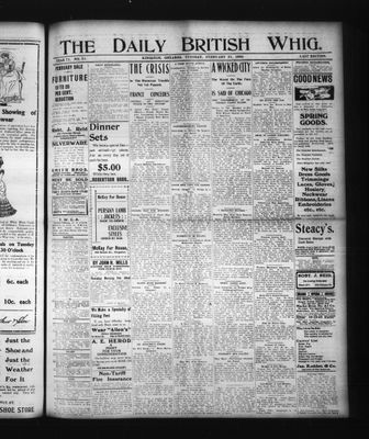 Daily British Whig (1850), 20 Feb 1906